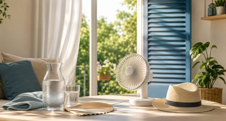 Comment garder sa maison au frais pendant la canicule ? 7 astuces simples et efficaces